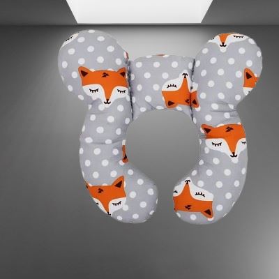 Coussin Bébé - BabyTravelPillow™ - Renard - BebeSerenite