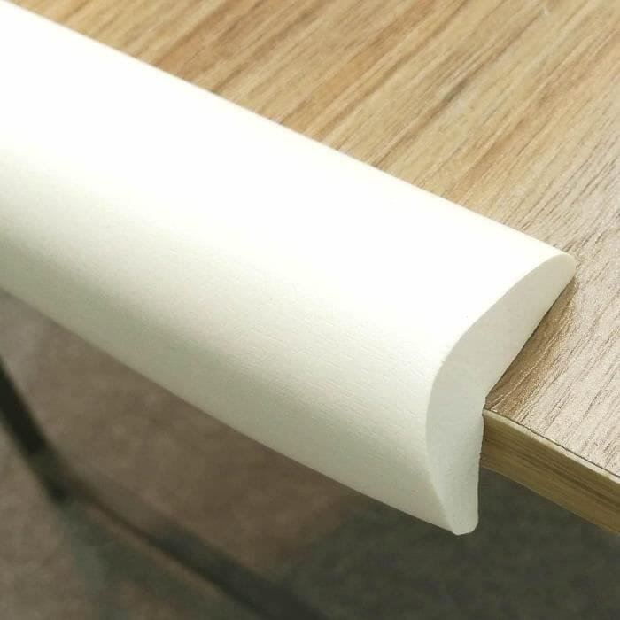 Protecteur de Coin de Table - BabySafetyCornerProtector™ - Blanc - BebeSerenite