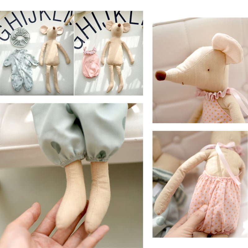 Doudou bebe | SourisRoseMignonneâą - BebeSerenite