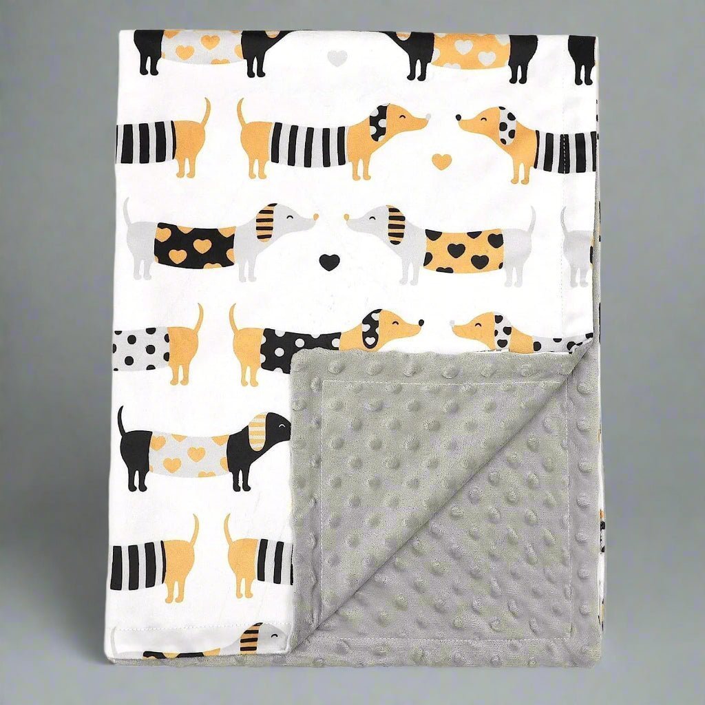 Couverture bébé | DouxLangebébé™ - Chien - BebeSerenite