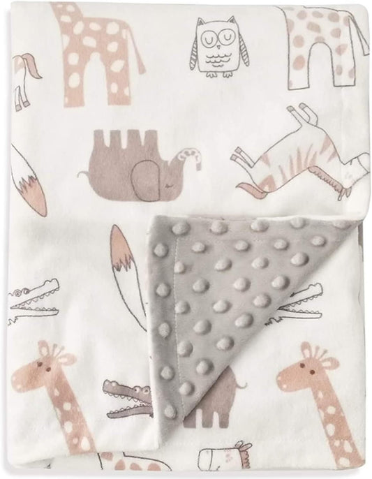 Couverture bébé | DouxLangebébé™ - Girafe - BebeSerenite