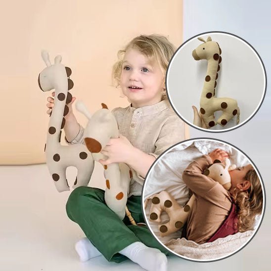 Doudou bebe | GirafePelou™ - BebeSerenite
