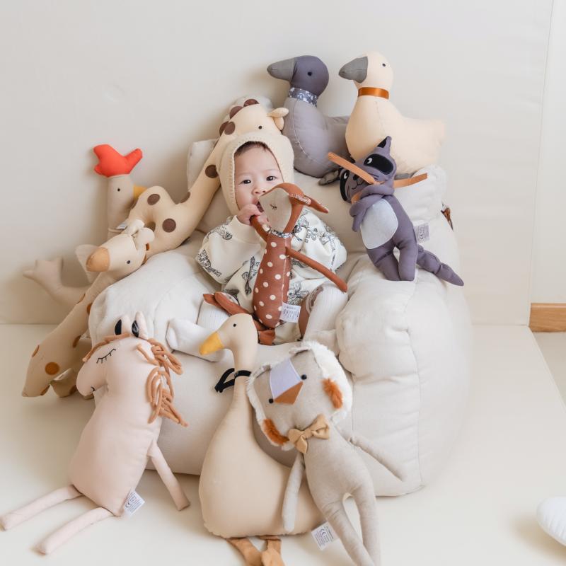 Doudou bebe | LicornePelou™ - BebeSerenite