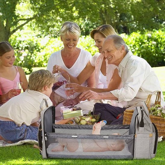 Lit de voyage bébé | SacALanger™ - BebeSerenite